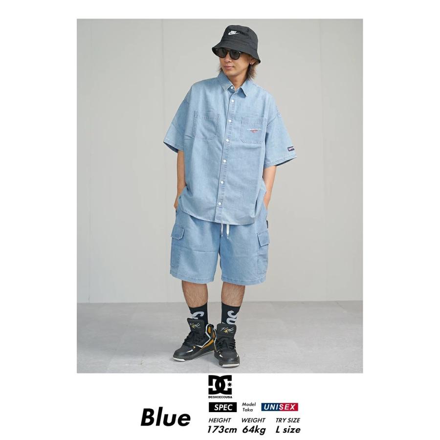 DC SHOES ディーシーシューズ デニム カーゴ ハーフパンツ ショートパンツ メンズ 23 LT CARGO SHORT インディゴ | DC SHOES | 03