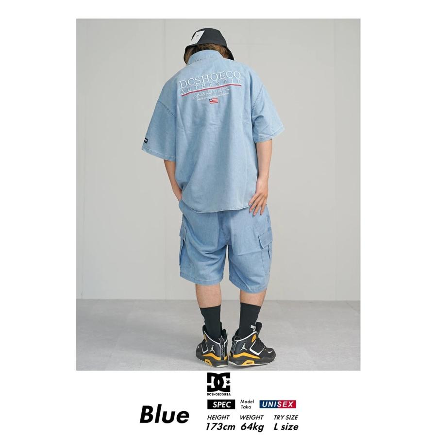DC SHOES ディーシーシューズ デニム カーゴ ハーフパンツ ショートパンツ メンズ 23 LT CARGO SHORT インディゴ | DC SHOES | 04