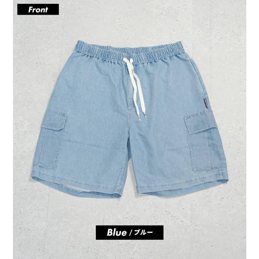 DC SHOES ディーシーシューズ デニム カーゴ ハーフパンツ ショートパンツ メンズ 23 LT CARGO SHORT インディゴ | DC SHOES | 05