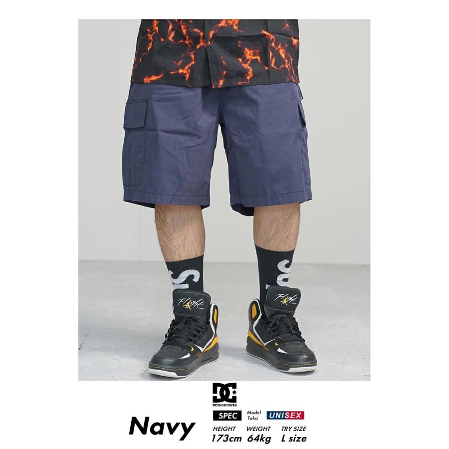DC SHOES ディーシーシューズ ツイル カーゴ ハーフパンツ ショートパンツ メンズ 23 LT CARGO SHORT ネイビー | DC SHOES | 02