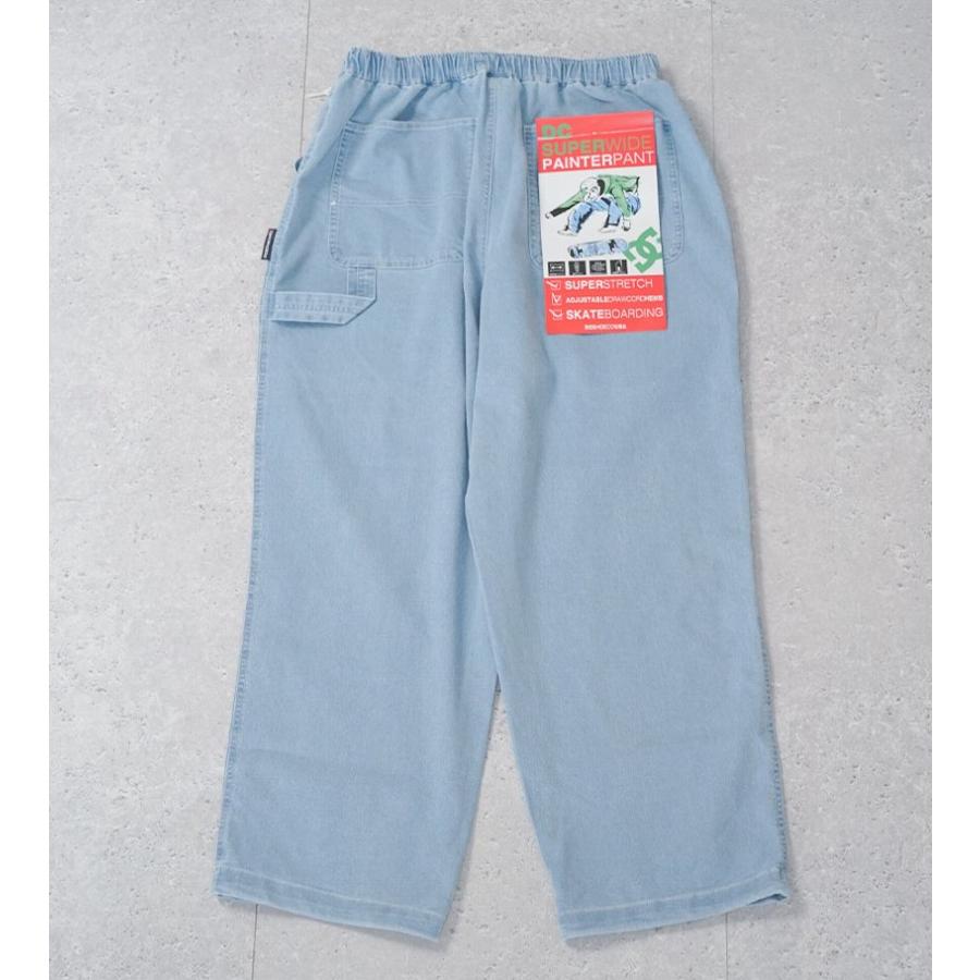 DC ディーシー スーパー ワイド ペインター パンツ ワイドシルエット メンズ ロゴ シンプル ボトムス スケーター B系 ストリート系 ファッション DPT241006 | DC SHOES | 06