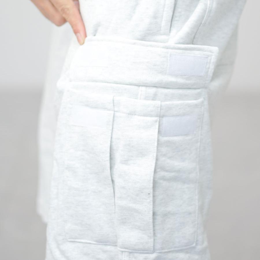 DC ハーフパンツ スウェット カーゴ メンズ アッシュグレー ロゴ シンプル ボトムス スケーター ストリート系 ファッション DWS241011 | DC SHOES | 08