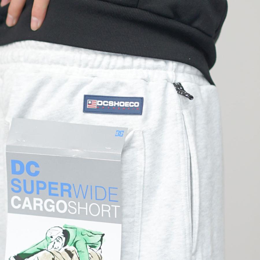 DC ハーフパンツ スウェット カーゴ メンズ アッシュグレー ロゴ シンプル ボトムス スケーター ストリート系 ファッション DWS241011 | DC SHOES | 09