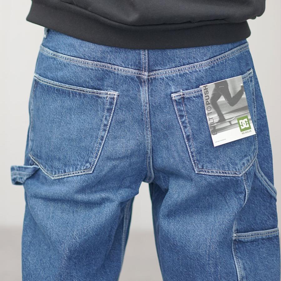 DC ジーンズ ペインターパンツ バギー メンズ デニム ワイド ロゴ シンプル ボトムス スケーター ストリート系 ファッション DPT241050 | DC SHOES | 11