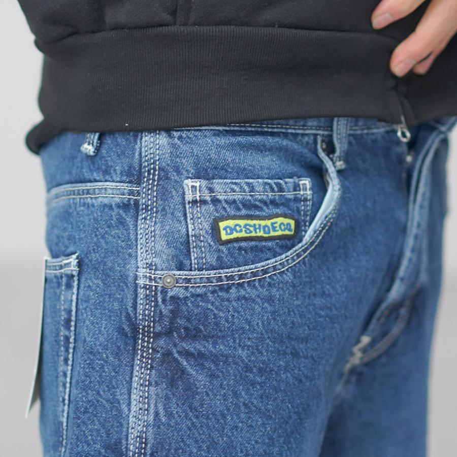DC ジーンズ ペインターパンツ バギー メンズ デニム ワイド ロゴ シンプル ボトムス スケーター ストリート系 ファッション DPT241050 | DC SHOES | 09