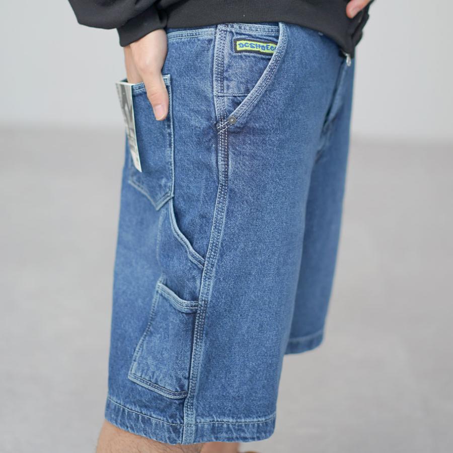DC ジーンズ ハーフパンツ デニムショーツ メンズ ワイド ロゴ シンプル ボトムス スケーター ストリート系 ファッション DWS241056 | DC SHOES | 08