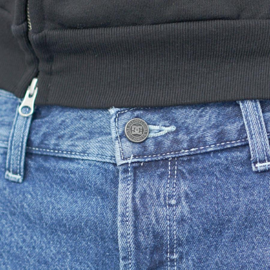 DC ジーンズ ハーフパンツ デニムショーツ メンズ ワイド ロゴ シンプル ボトムス スケーター ストリート系 ファッション DWS241056 | DC SHOES | 09