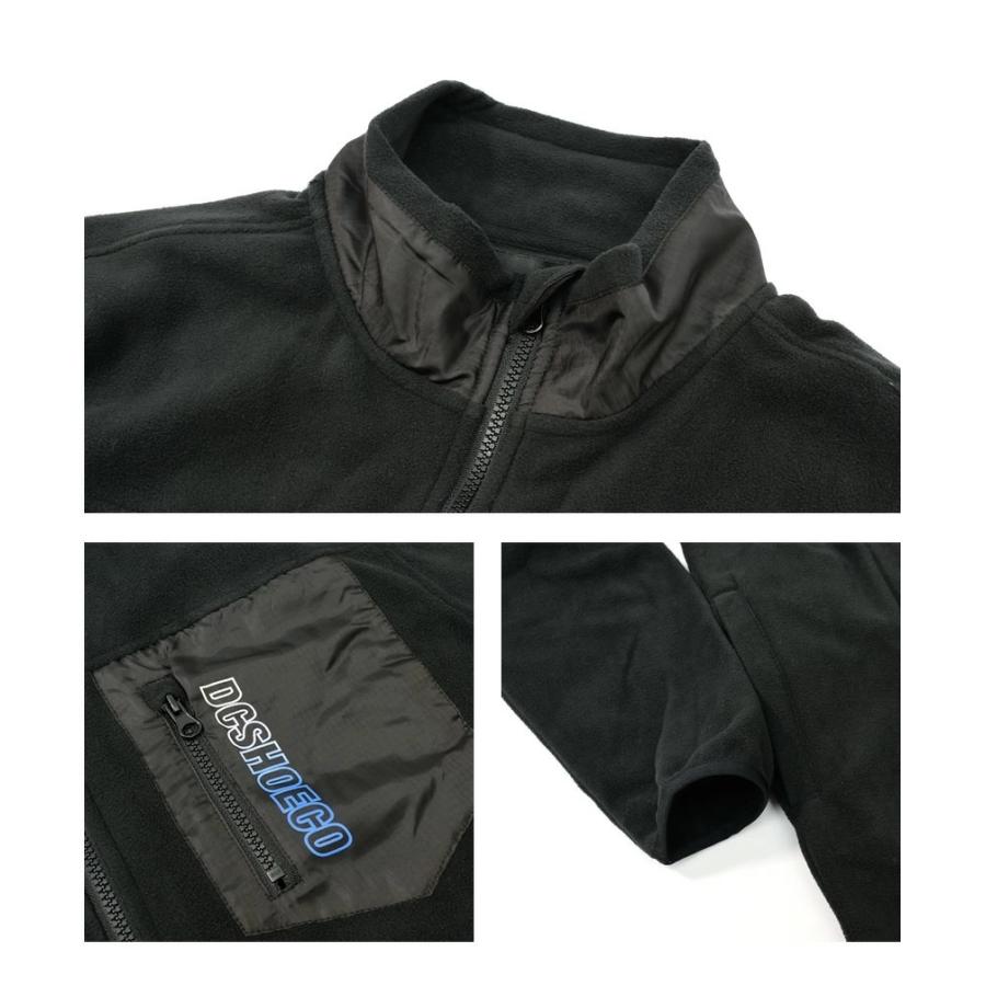 ディーシーシューズ DC SHOES フリースジャケット ROGUE POLAR FLEECE ブラック メンズ スケート スケボー スケーター ブランド | DC SHOES | 04