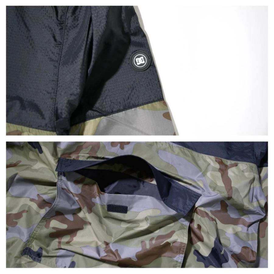 ディーシーシューズ DC SHOES アノラックジャケット WRECKIN ANORAK ウッドランドカモ 迷彩 メンズ スケート スケボー スケーター ブランド | DC SHOES | 04