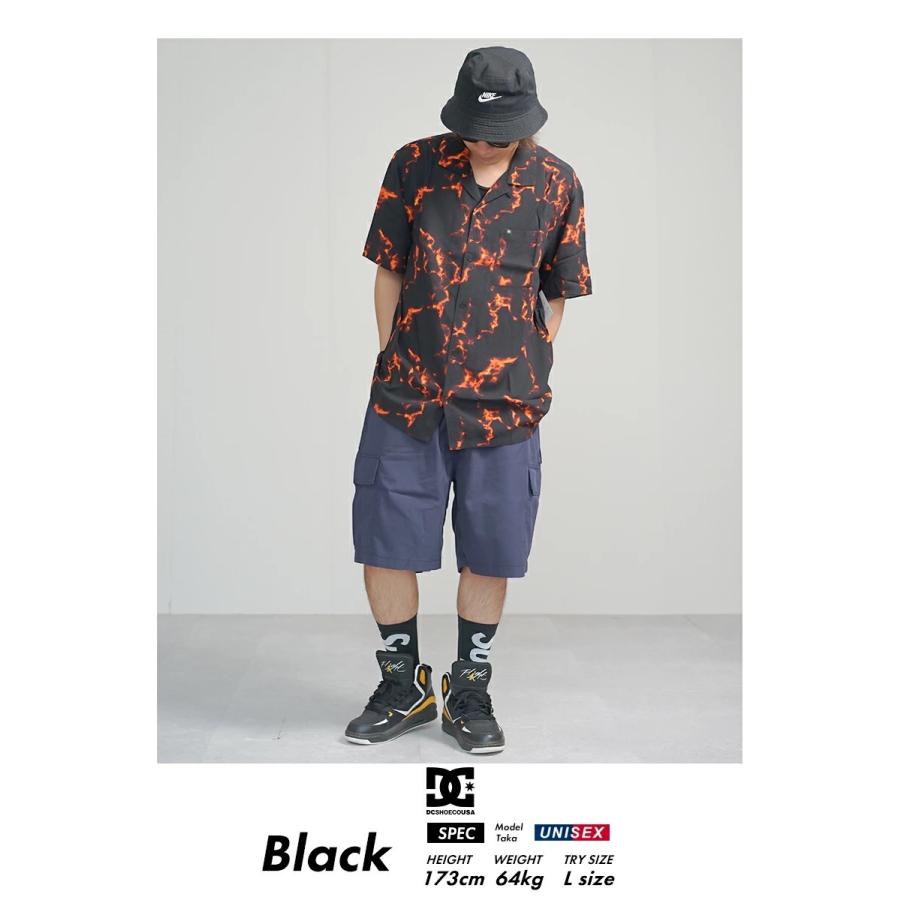 DC SHOES ディーシーシューズ アロハシャツ 柄シャツ メンズ 総柄 ファイアーパターン TRIPPED VACATION SHIRT | DC SHOES | 03