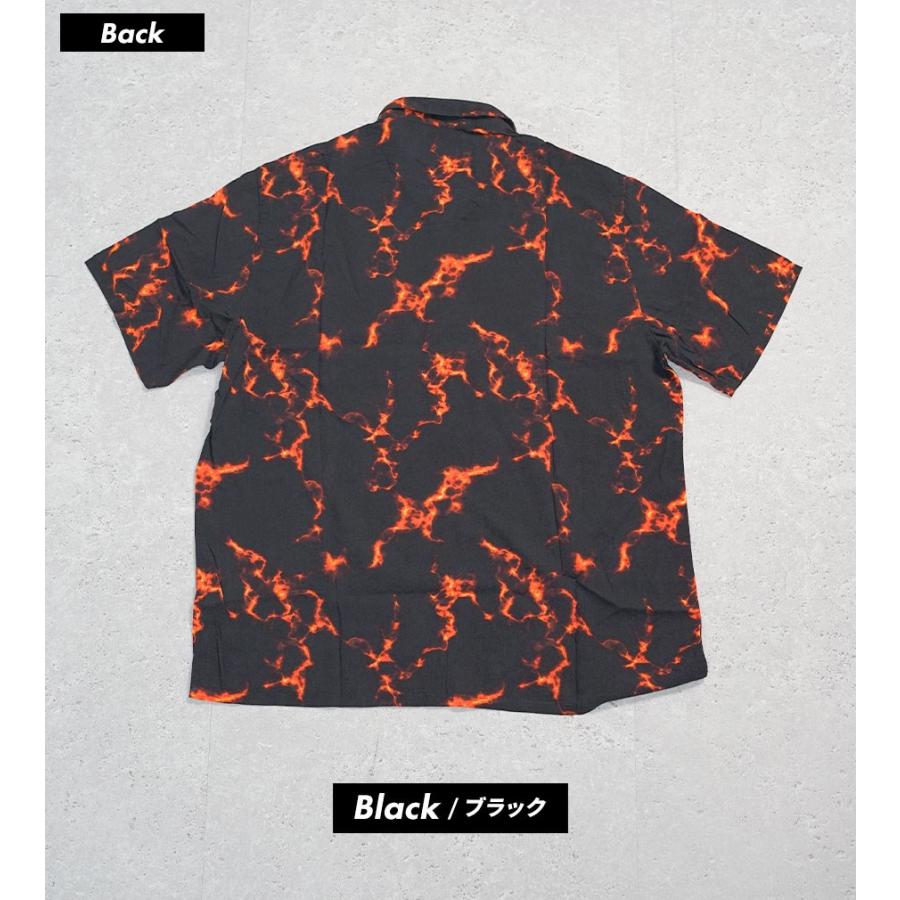 DC SHOES ディーシーシューズ アロハシャツ 柄シャツ メンズ 総柄 ファイアーパターン TRIPPED VACATION SHIRT | DC SHOES | 06