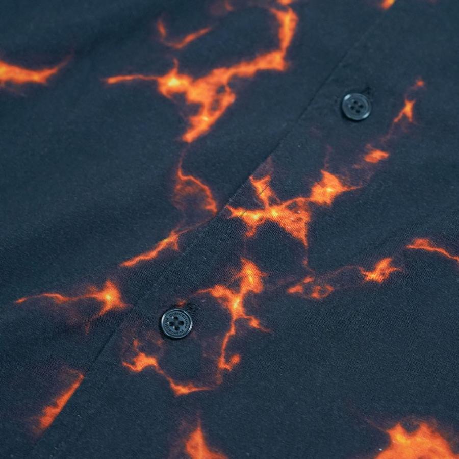 DC SHOES ディーシーシューズ アロハシャツ 柄シャツ メンズ 総柄 ファイアーパターン TRIPPED VACATION SHIRT | DC SHOES | 09