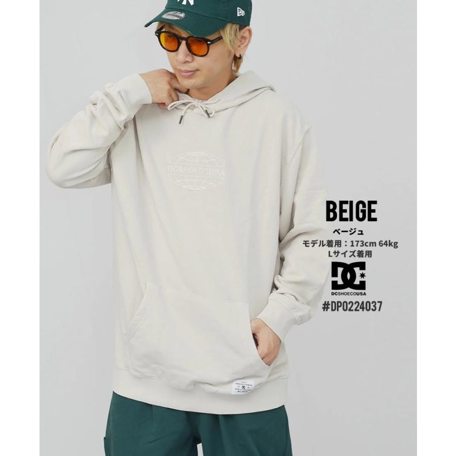 DC SHOES ディーシーシューズ パーカー スウェット プルオーバー 裏毛 メンズ GLOBAL PH ベージュ | DC SHOES | 03
