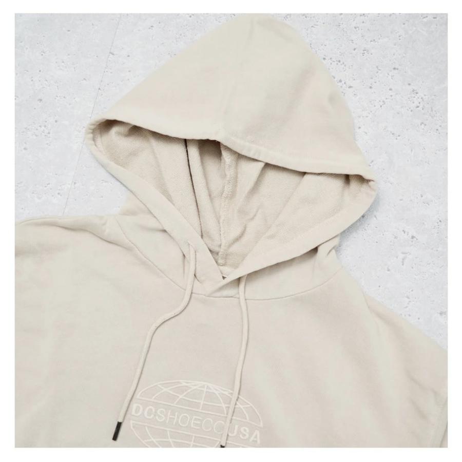 DC SHOES ディーシーシューズ パーカー スウェット プルオーバー 裏毛 メンズ GLOBAL PH ベージュ | DC SHOES | 07