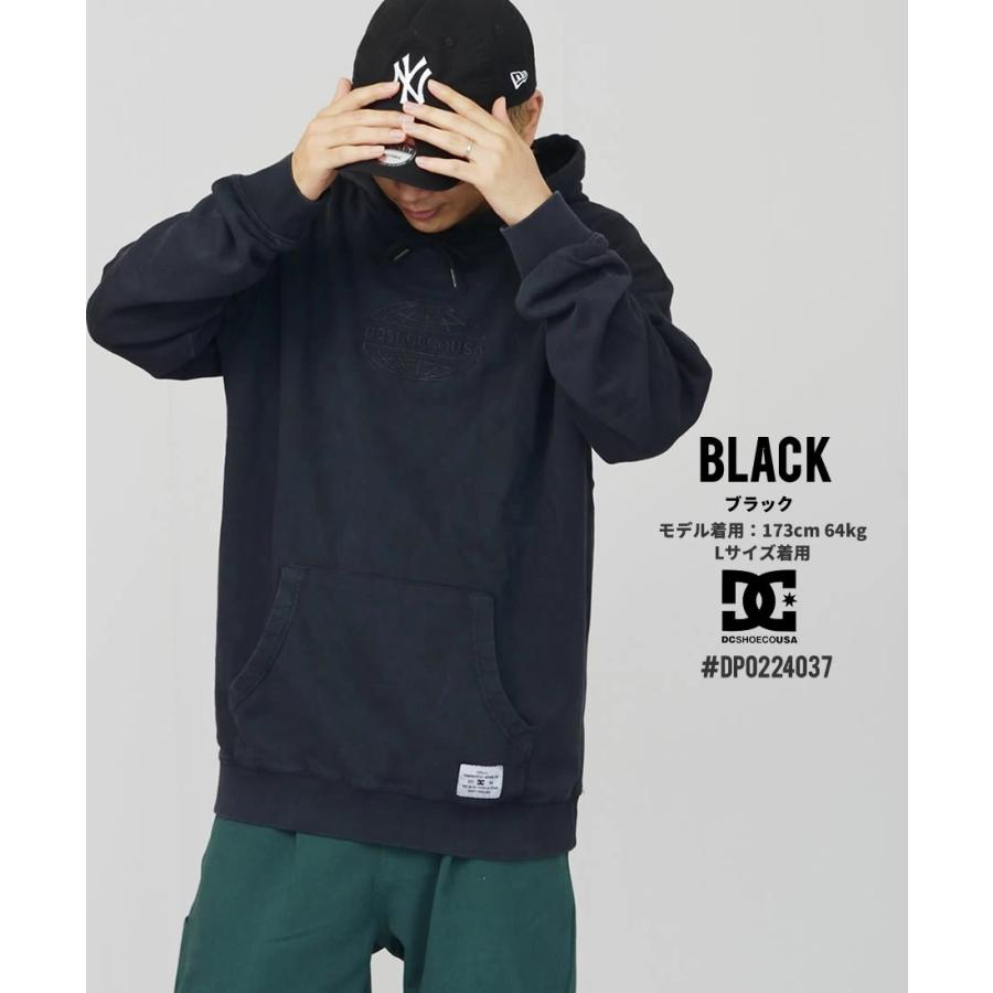 DC SHOES ディーシーシューズ パーカー スウェット プルオーバー 裏毛 メンズ GLOBAL PH ブラック | DC SHOES | 03