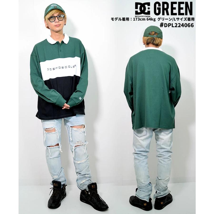 ディーシーシューズ DC SHOES ラガーシャツ メンズ 長袖 ポロシャツ JP_DPL224066 スケート スケーター スケボー ブランド | DC SHOES | 02