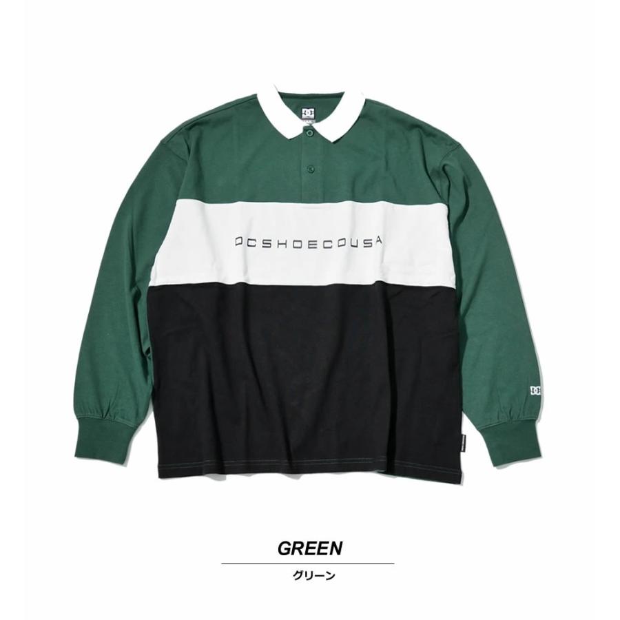 ディーシーシューズ DC SHOES ラガーシャツ メンズ 長袖 ポロシャツ JP_DPL224066 スケート スケーター スケボー ブランド | DC SHOES | 03