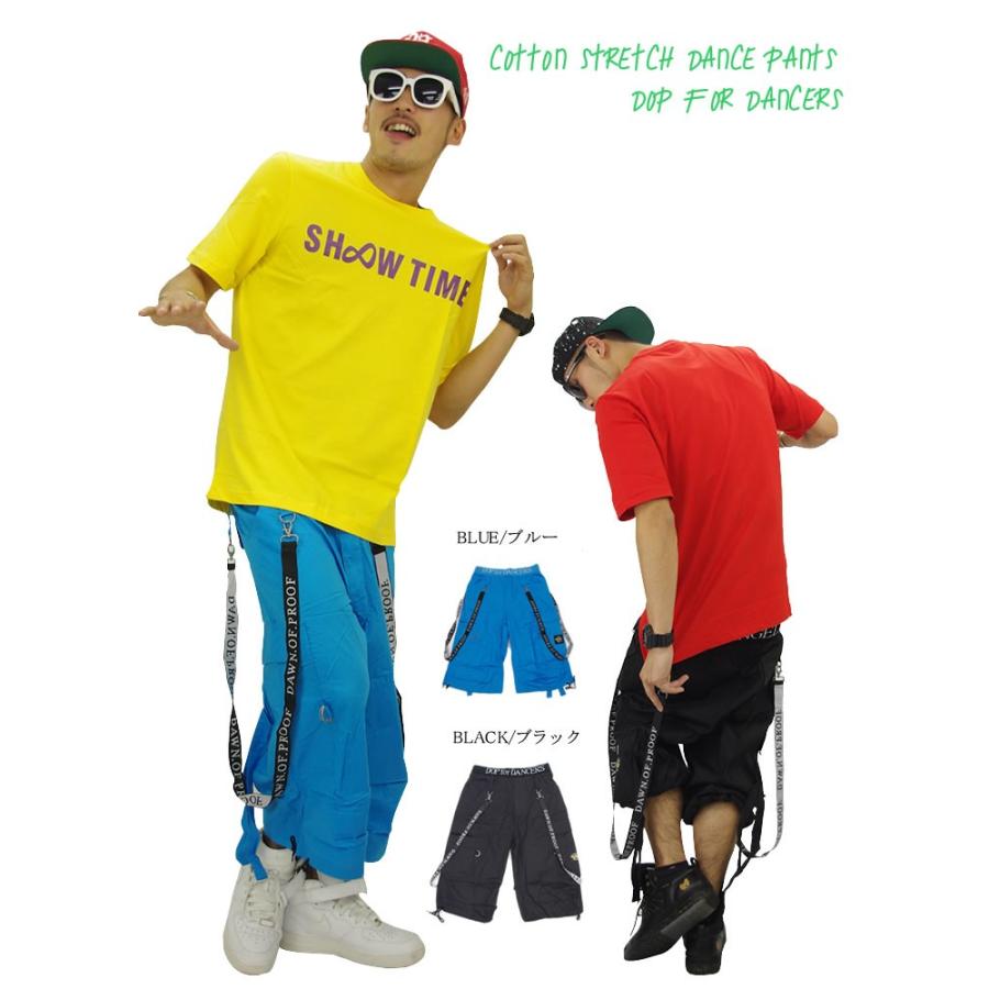 ディーオーピー ハーフパンツ ワイド カーゴ ショートパンツ メンズ レディース DOP サスペンダー付き ダンスカーゴショーツ B系 ストリート ブランド |  | 03