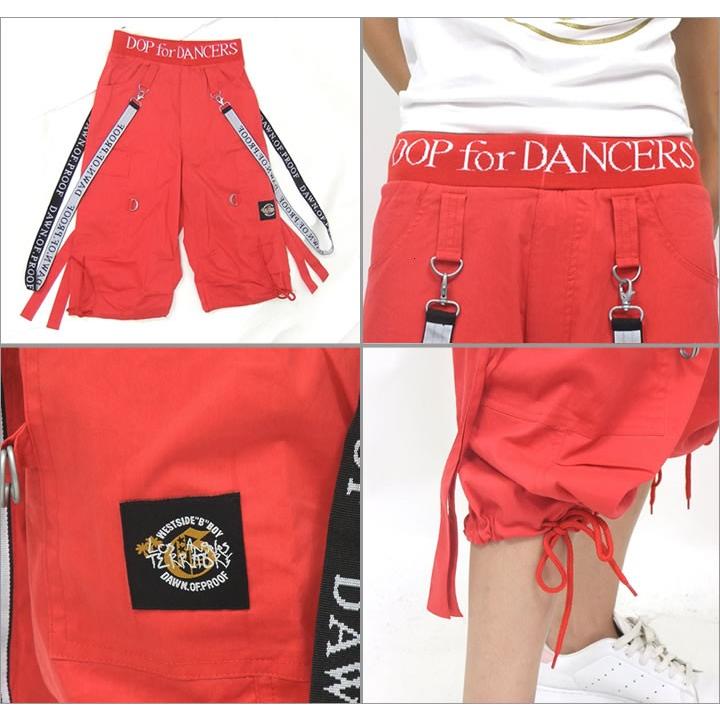 ディーオーピー ハーフパンツ ワイド カーゴ ショートパンツ メンズ レディース DOP サスペンダー付き ダンスカーゴショーツ B系 ストリート ブランド |  | 05