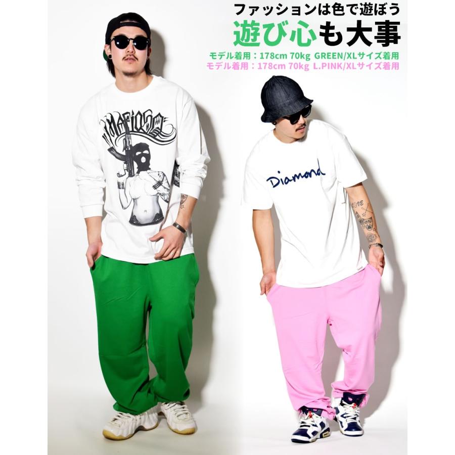 スウェットパンツ メンズ レディース フレンチテリー スウェット ダンス ズンバウェア 無地 B系 ストリート ファッション 大きいサイズ |  | 03