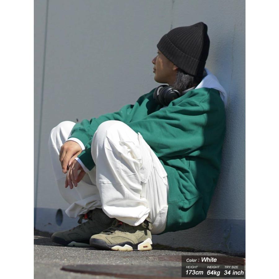 カーゴパンツ ワイド ミリタリー メンズ ストレッチ コットン 大きいサイズ ルーズ ゆったり 軍パン 作業着 おしゃれ ブランド DOP | DOPE | 08