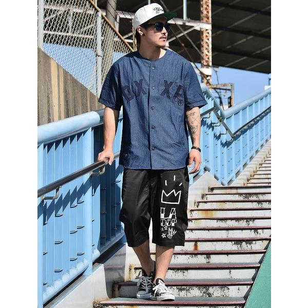 ディーオーピー ハーフパンツ ワイド ショートパンツ メンズ大きいサイズ DOP タトゥープリントワークショーツ B系 ストリート ブランド |  | 02