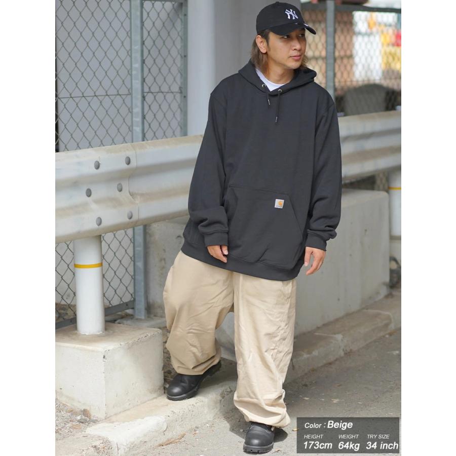 スーパーワイド チノパン ストレッチ バギーパンツ ワイド チノパンツ ワークパンツ メンズ 大きいサイズ ルーズ ゆったり 極太 作業着 おしゃれ ブランド DOP | DOPE | 07