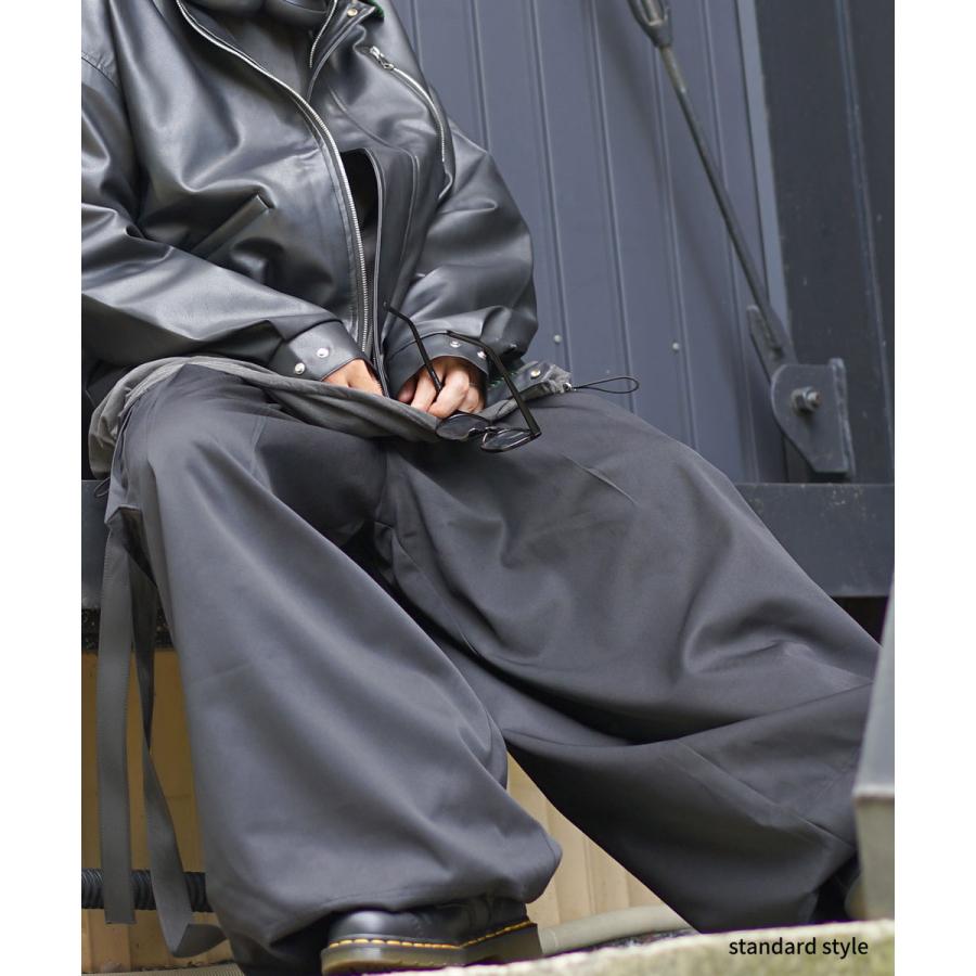 エクストラワイド ニッカーボッカーズ カーゴパンツ 鳶 メンズ 超極太 ワイド ミリタリー ニッカポッカ 大きいサイズ 作業着 モード系 おしゃれ ブランド DOP | DOPE | 08