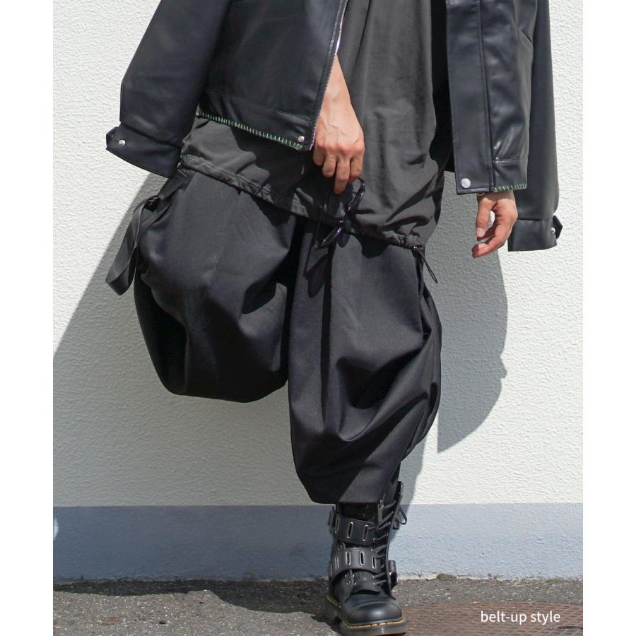 エクストラワイド ニッカーボッカーズ カーゴパンツ 鳶 メンズ 超極太 ワイド ミリタリー ニッカポッカ 大きいサイズ 作業着 モード系 おしゃれ ブランド DOP | DOPE | 10
