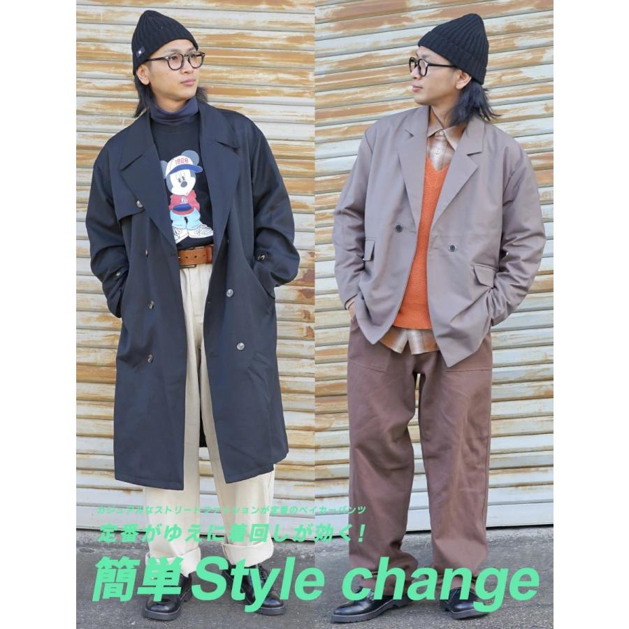 ベイカーパンツ ワイド ミリタリー ワークパンツ メンズ 大きいサイズ ルーズ ゆったり 軍パン 作業着 おしゃれ ブランド DOP | DOPE | 15