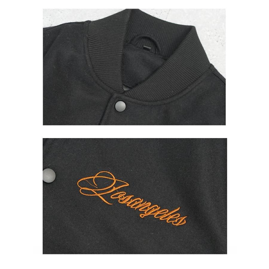 DOPE（ドープ） スタジャン スタジアムジャンパー メンズ メルトン PU