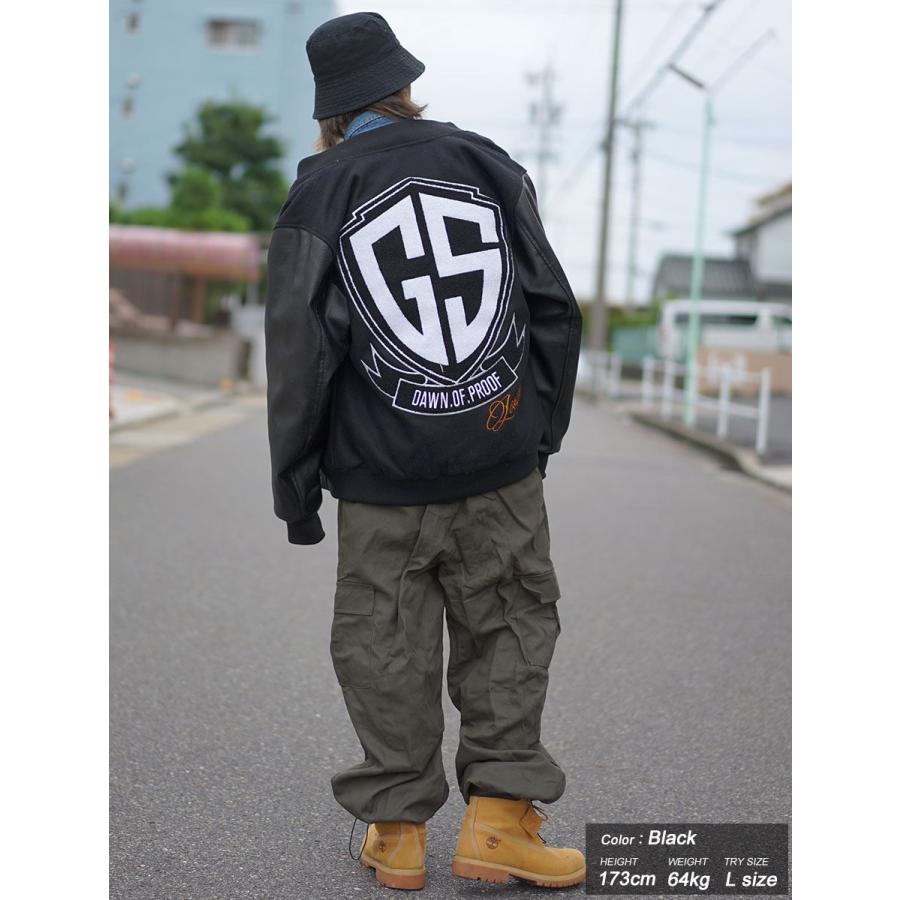 DOPE（ドープ） スタジャン スタジアムジャンパー メンズ メルトン PU