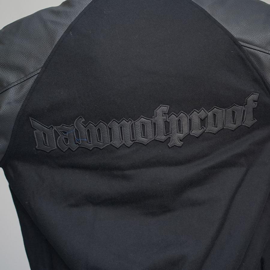 スタジャン メンズ 中綿 メルトン PUレザー袖 ドンキー襟 アウター ブルゾン スタジアムジャンパー レザーワッペン 大きいサイズ ブランド DOP ディーオーピー | DOPE | 13