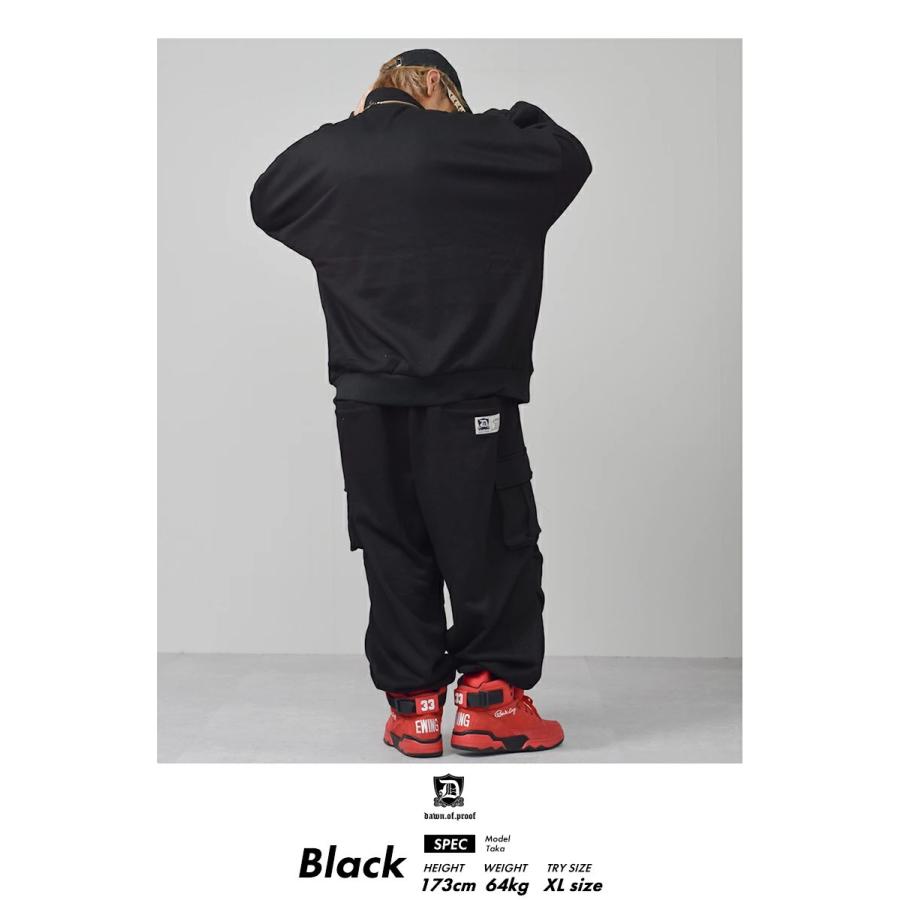 超ビッグシルエット スウェット セットアップ メンズ スエット ジャージ 上下 大きいサイズ 裏起毛 カーゴ おしゃれ ブランド DOP B系 ファッション | DOPE | 11