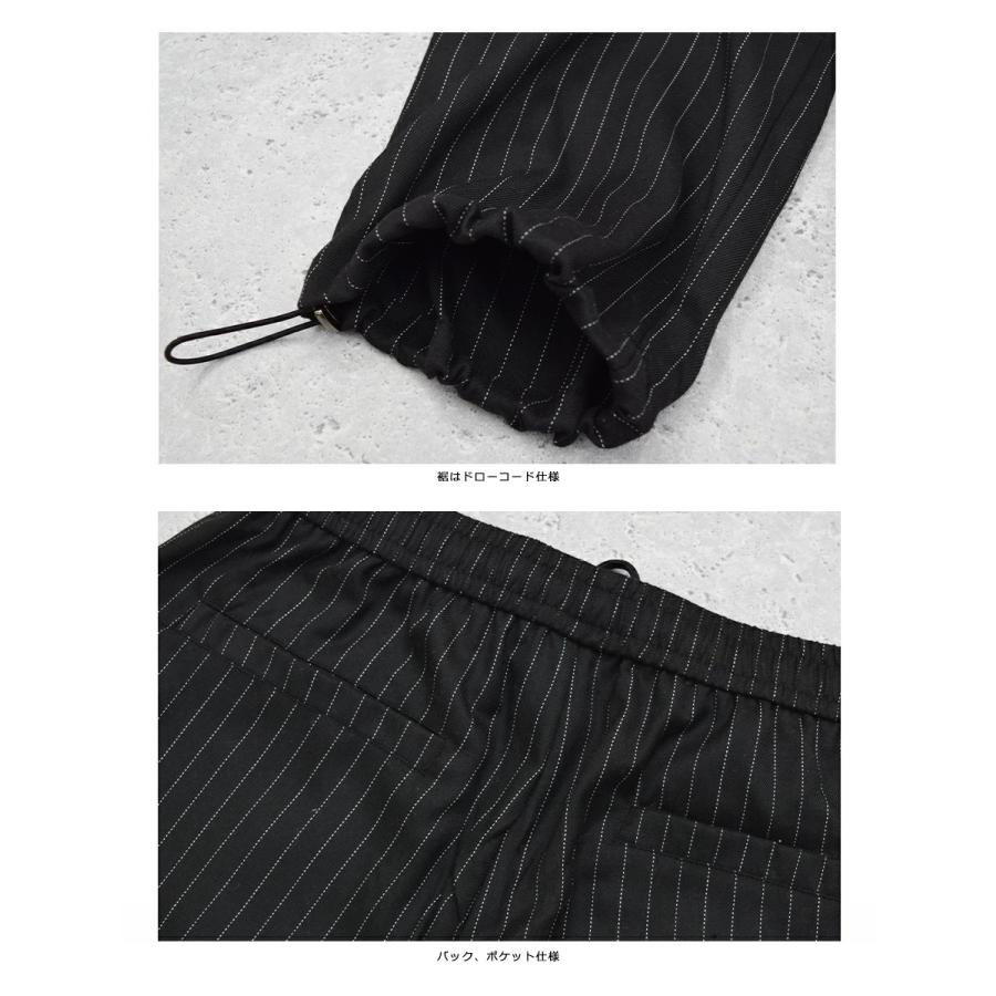 オーバーサイズ セットアップ メンズ カジュアルスーツ ストライプ テーラードジャケット ワイドパンツ 2点セット 大きいサイズ ゆったり ブランド 秋冬 | DOPE | 18