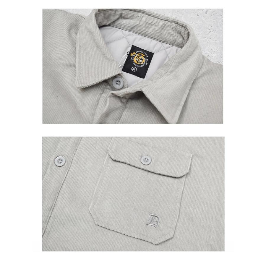 コーデュロイ ワーク セットアップ メンズ 中綿コーデュロイシャツジャケット コーデュロイパンツ 上下 2点セット オーバーサイズ ワイド 大きいサイズ | DOPE | 16