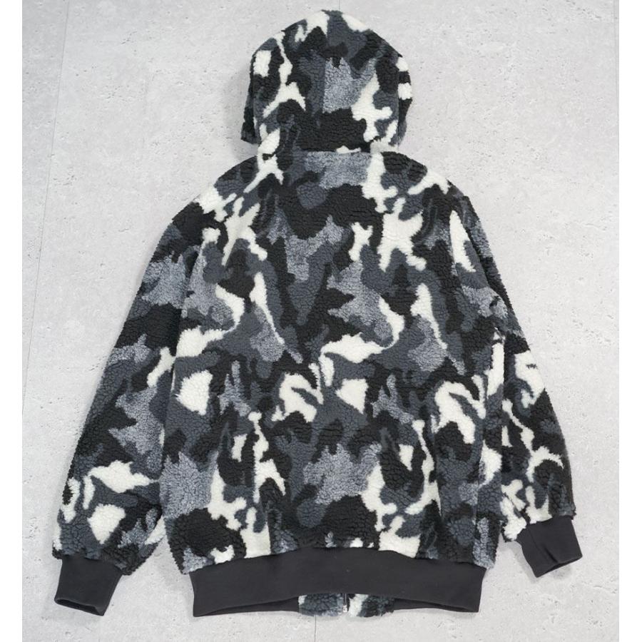 DOPE オーバーサイズ ボアフリース セットアップ メンズ 迷彩