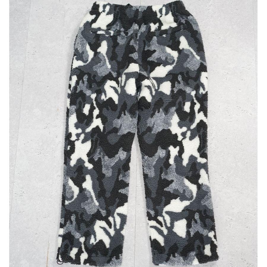 DOPE オーバーサイズ ボアフリース セットアップ メンズ 迷彩