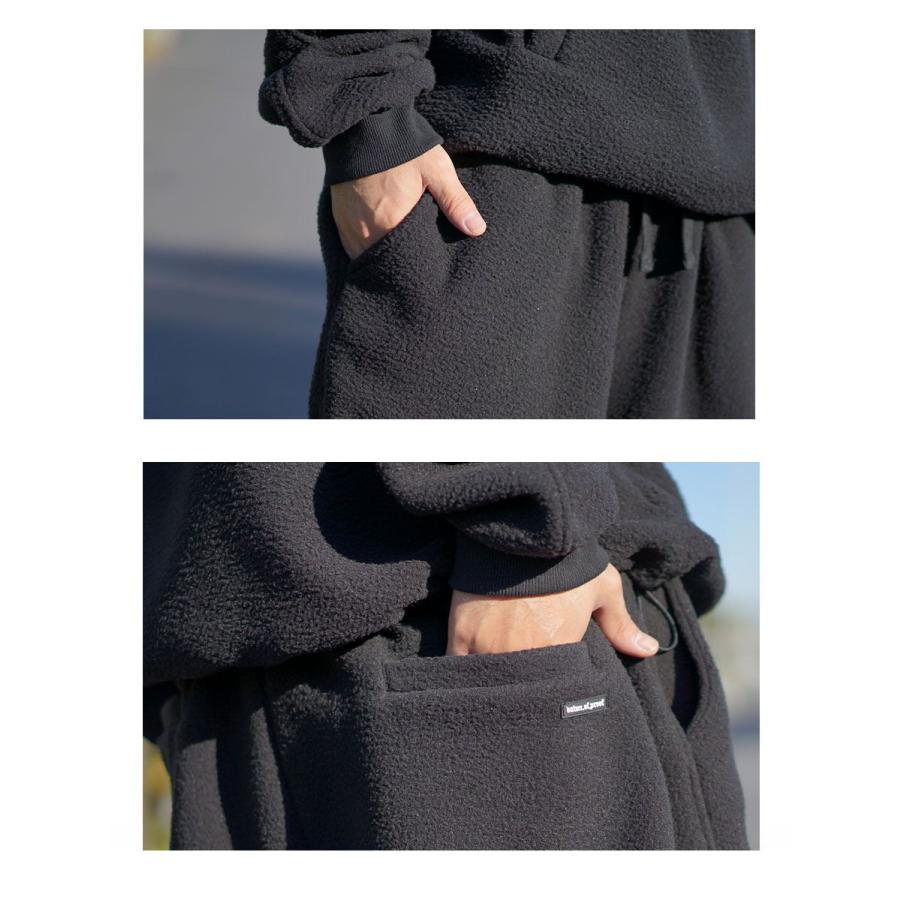 DOPE オーバーサイズ スタンドカラー フリース セットアップ DOPE オーバーサイズ スタンドカラー フリース セットアップ