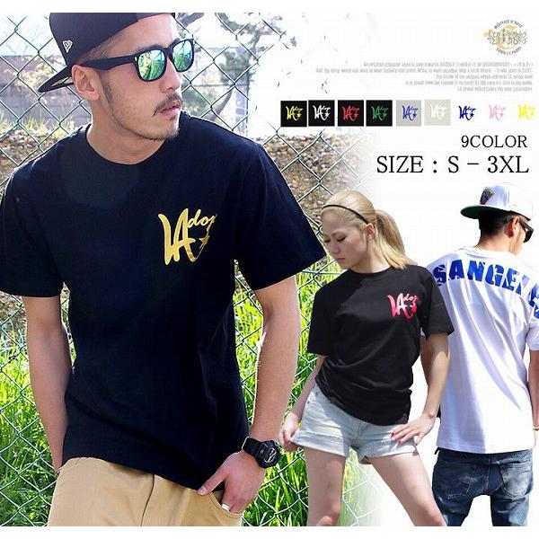 Tシャツ メンズ 半袖 大きいサイズ DOP LAロゴプリント B系 ストリート系 ファッション | 