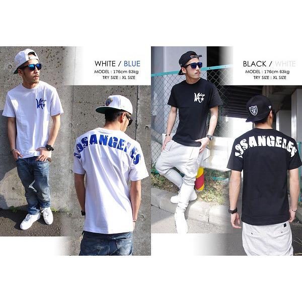 Tシャツ メンズ 半袖 大きいサイズ DOP LAロゴプリント B系 ストリート系 ファッション |  | 01