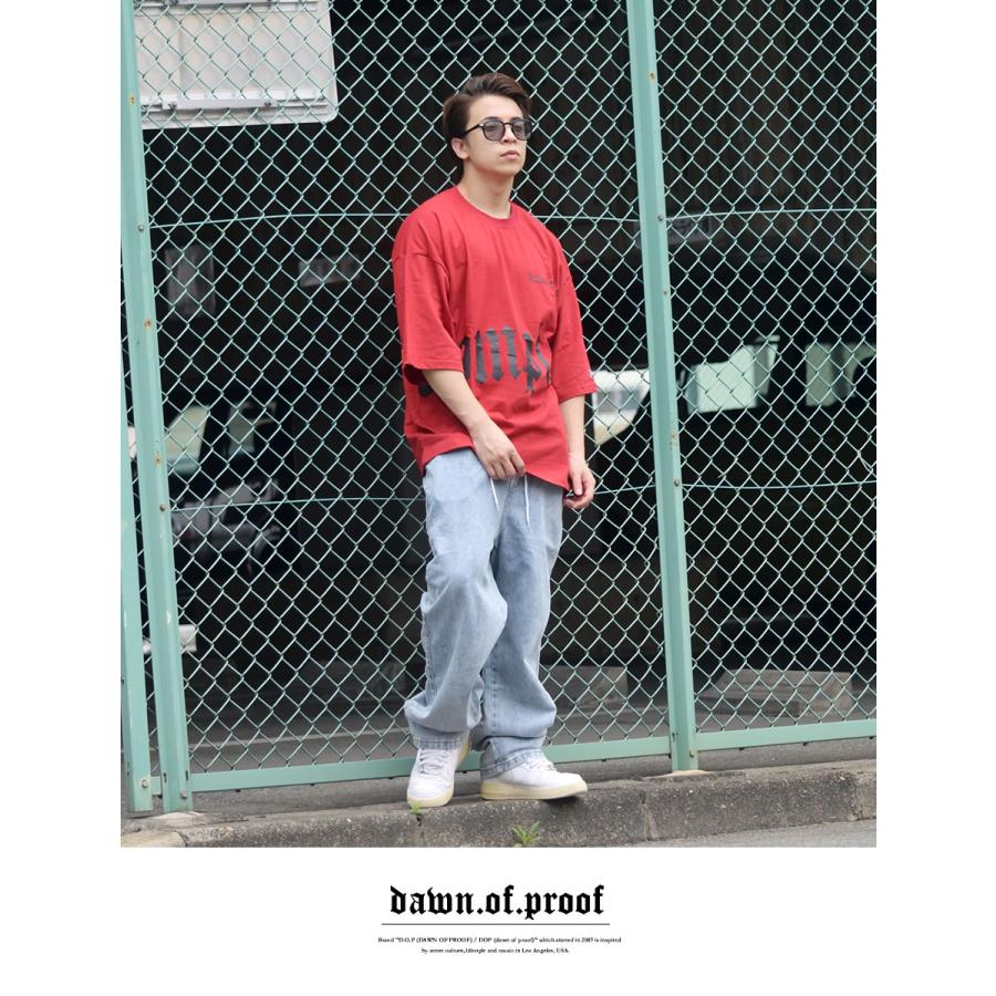 Tシャツ メンズ 半袖 大きいサイズ DOP オーバーサイズプリント ビッグシルエットTシャツ B系 ストリート系 ファッション |  | 07