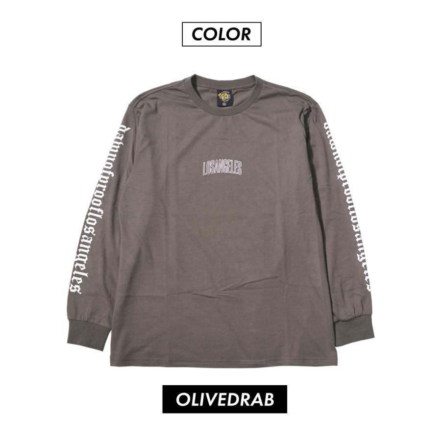ロンT 長袖Tシャツ メンズ 大きいサイズ アーチロゴ 袖プリント オーバーサイズ DOP B系 ストリート ブランド | DOPE | 01