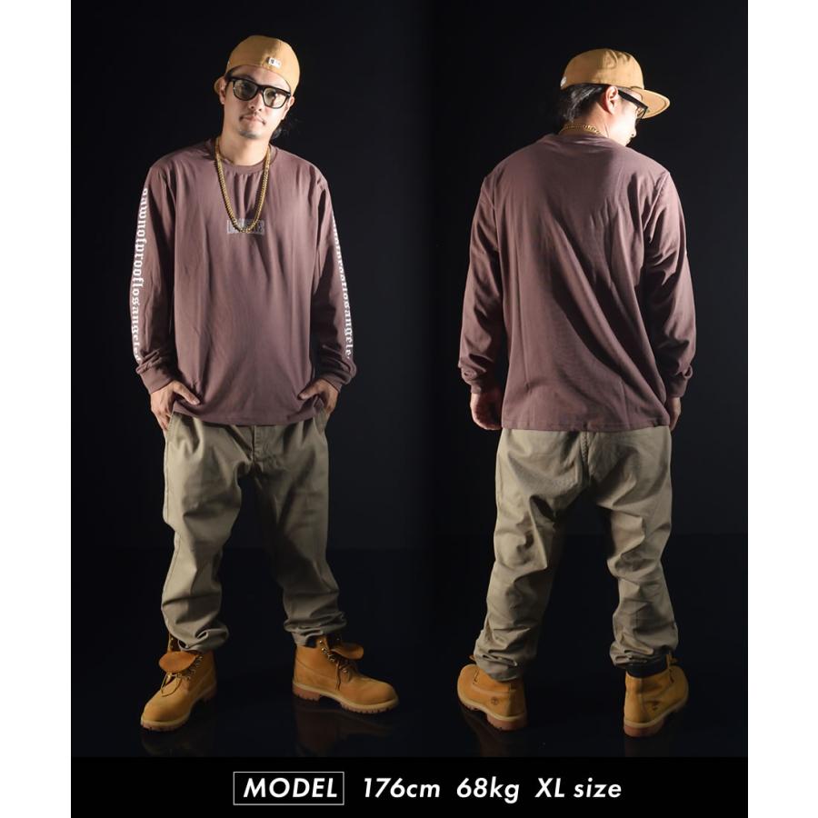 ロンT 長袖Tシャツ メンズ 大きいサイズ アーチロゴ 袖プリント オーバーサイズ DOP B系 ストリート ブランド | DOPE | 07