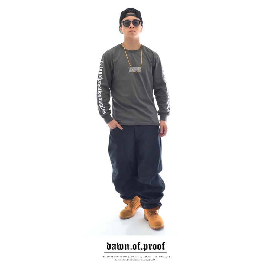 ロンT 長袖Tシャツ メンズ 大きいサイズ アーチロゴ 袖プリント オーバーサイズ DOP B系 ストリート ブランド | DOPE | 09