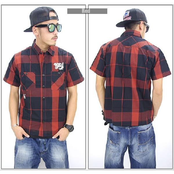 アイディー EYEDY チェックシャツ メンズ 半袖 カジュアルシャツ 夏 ブランド EYE-SH1310 |  | 02