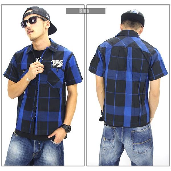 アイディー EYEDY チェックシャツ メンズ 半袖 カジュアルシャツ 夏 ブランド EYE-SH1310 |  | 03