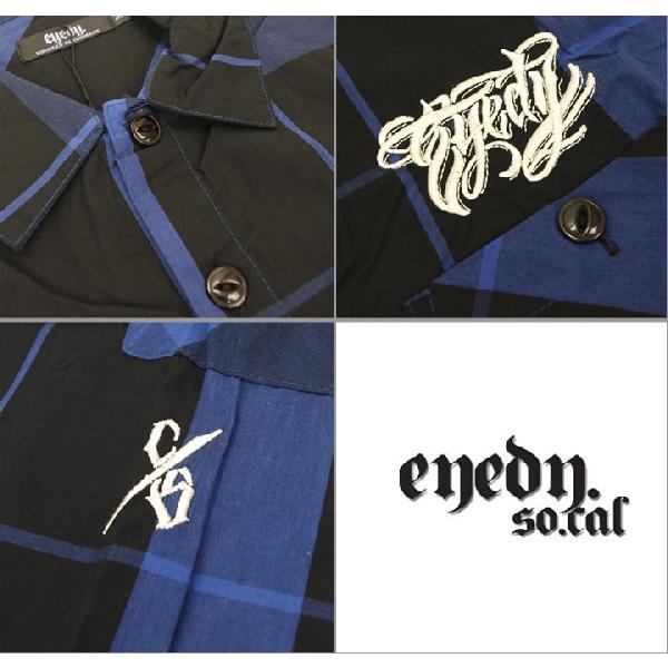 アイディー EYEDY チェックシャツ メンズ 半袖 カジュアルシャツ 夏 ブランド EYE-SH1310 |  | 04