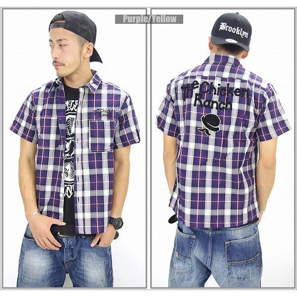 アイディー EYEDY チェックシャツ メンズ 半袖 カジュアルシャツ 夏 ブランド EYE-SH1311 |  | 01