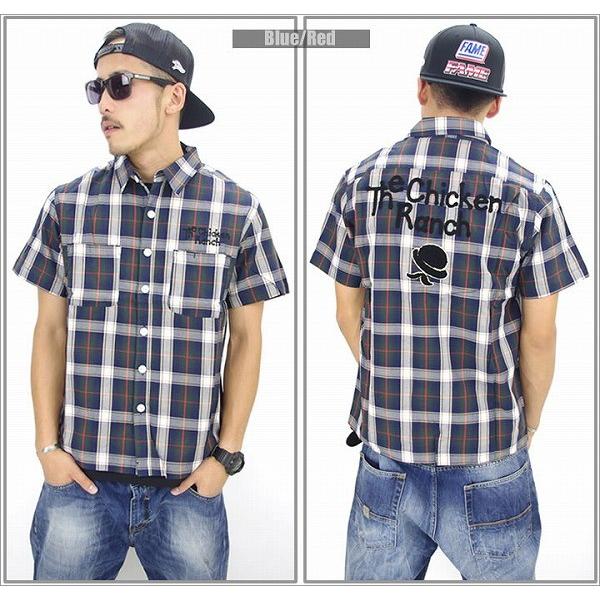 アイディー EYEDY チェックシャツ メンズ 半袖 カジュアルシャツ 夏 ブランド EYE-SH1311 |  | 03